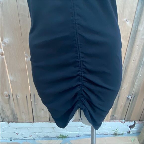 T Alexander Wang  Ruched black Minidress size xs - Picture 7 of 10